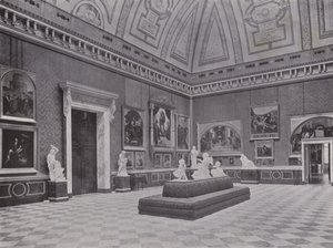 Potsdam, Orangery, Raffael Hall (foto a p/b) de Photographer German