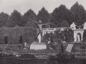 Potsdam, Sicilian Garden, Bogenschutze (foto a p/b) de Photographer German