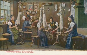 Spinners of the Black Forest, Alemanha. (foto a cores) de Photographer German
