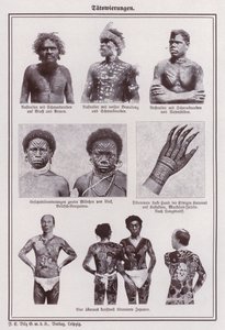 Tatuagens (foto a p/b) de Photographer German