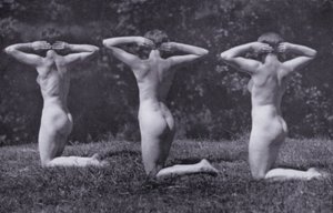 The Body Beautiful, Physical Culture for Women (foto a p/b) de Photographer German