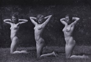 The Body Beautiful, Physical Culture for Women (foto a p/b) de Photographer German
