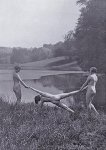 The Body Beautiful, Physical Culture for Women (foto a p/b) de Photographer German