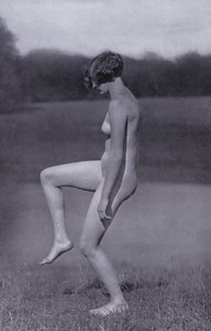 The Body Beautiful, Physical Culture for Women (foto a p/b) de Photographer German