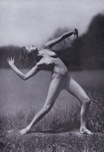The Body Beautiful, Physical Culture for Women (foto a p/b) de Photographer German