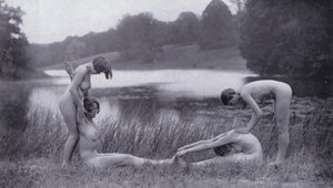 The Body Beautiful, Physical Culture for Women (foto a p/b) de Photographer German