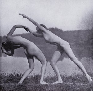 The Body Beautiful, Physical Culture for Women (foto a p/b) de Photographer German