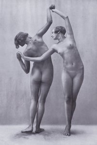 The Body Beautiful, Physical Culture for Women (foto a p/b) de Photographer German