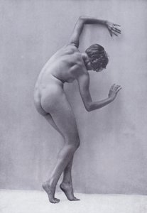 O corpo belo, cultura física para mulheres (fotografia a preto e branco) de Photographer German