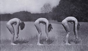 The Body Beautiful, Physical Culture for Women (foto a p/b) de Photographer German