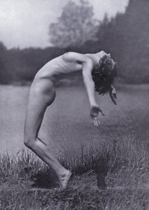 The Body Beautiful, Physical Culture for Women (foto a p/b) de Photographer German