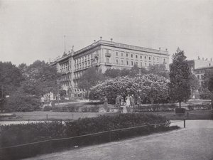 Wilhelms-Platz (foto a p/b) de Photographer German