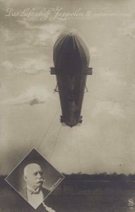 Zeppelin LZ III (foto a p/b) de Photographer German