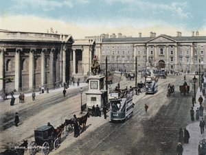 College Green, Dublin (foto a cores) de Photographer Irish