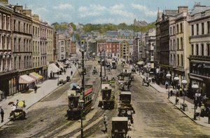 Irlanda do Sul: Patrick Street, Cork (foto colorida) de Photographer Irish