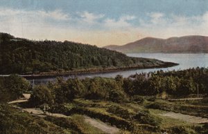 Irlanda do Sul: Rio Blackwater em Kenmare, Condado de Kerry (foto a cores) de Photographer Irish