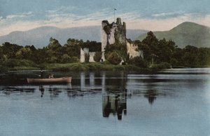 Irlanda do Sul: Castelo de Ross, Killarney (foto a cores) de Photographer Irish