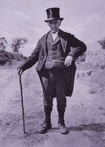 Cavalheiro irlandês do sul, c.1910 (foto a p/b) de Photographer Irish