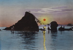 Japão, c.1912: Futamigaura, Ise (foto) de Photographer Japanese