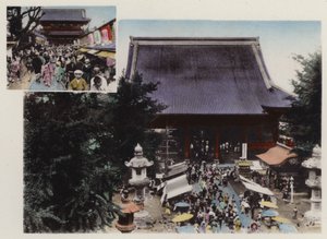 Japão, c.1912: Templo de Kwannon e seu Terreno e Vários Show