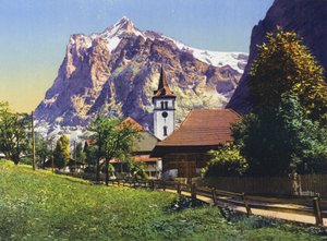 Grindelwald, Wetterhorn (foto) de Photographer Swiss