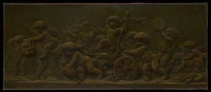 O triunfo de Baco, década de 1780.