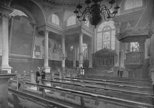 Igreja de St Stephen, Walbrook, cidade de Londres, c1890 1911