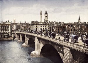 Ponte de Londres, cidade de Londres, 1911