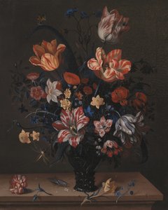 Tulipas e outras flores num quarto de Pictufy