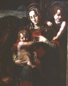 Madonna e Criança com o Menino São João Batista