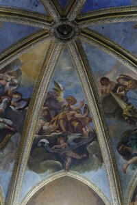 Afresco representando o profeta Isaías, c.1626 (fresco) de Pier Francesco Morazzone
