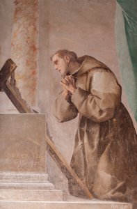 A oração de São Francisco pela salvação de Pier Francesco Morazzone