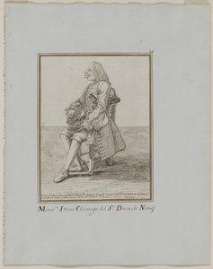 Monsieur Ition Cirurgião do sre. Duque de Nivers, 1749. de Pier Leone Ghezzi
