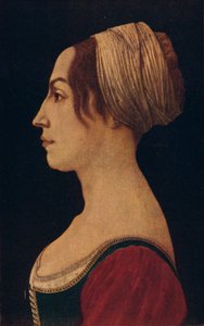 Mulher de verde e carmesim, século XV 1906