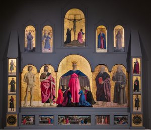O Políptico da Misericórdia é uma obra de Piero della Francesca