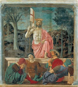 A Ressurreição de Cristo,1463-65 (fresco) de Piero della Francesca