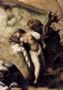 Andrómede entregue por Persee, detalhe (1510, óleo sobre tela) de Piero di Cosimo