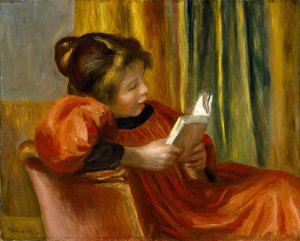 Menina a ler de Pierre-Auguste Renoir