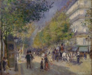 Os Grands Boulevards de Pierre-Auguste Renoir