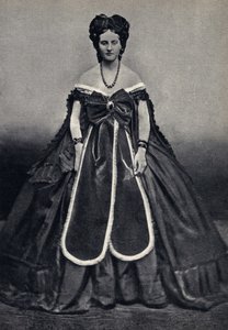 Retrato do "meio mundo", o Castiglione de Pierson. Fotografia, final do século XIX, de Pierre Louis Pierson