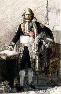 Retrato de Jean Etienne Marie Portalis. Jurista e político francês (1746 -1807) baseado na pintura de Pierre Gautherot. de Pierre (after) Gautherot