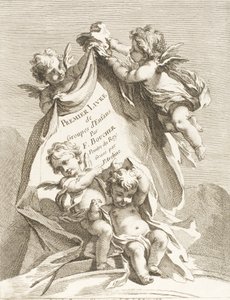 Frontispício, 1727-60. de Pierre Alexandre Aveline