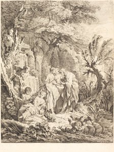 A Boa Aventura, 1738. de Pierre Alexandre Aveline