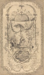 LeMay de Pierre Alexandre Aveline after Antoine Watteau