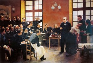 Uma Aula Clínica com o Dr. Charcot no Salpetriere