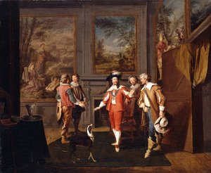 A fuga do rei de Hampton Court em novembro de 1647