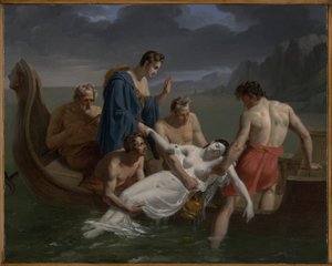 A Morte de Sappho de Pierre Antoine Augustin Vafflard