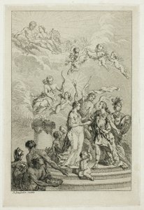 Alegoria do Casamento do Delfim Luís com a Infanta Maria Teresa da Espanha