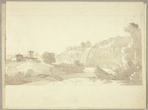 Paisagem panorâmica italiana de Pierre Antoine Mongin