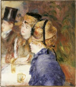 No café de Pierre-Auguste Renoir